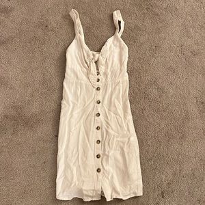 Mini White Dress